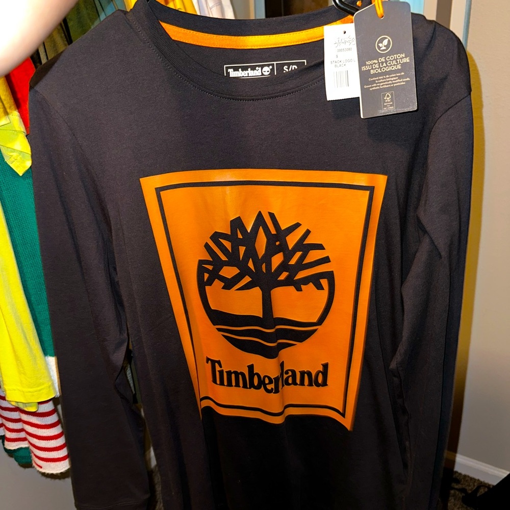 Men’s Small Timberland long sleeve shirt NWT
